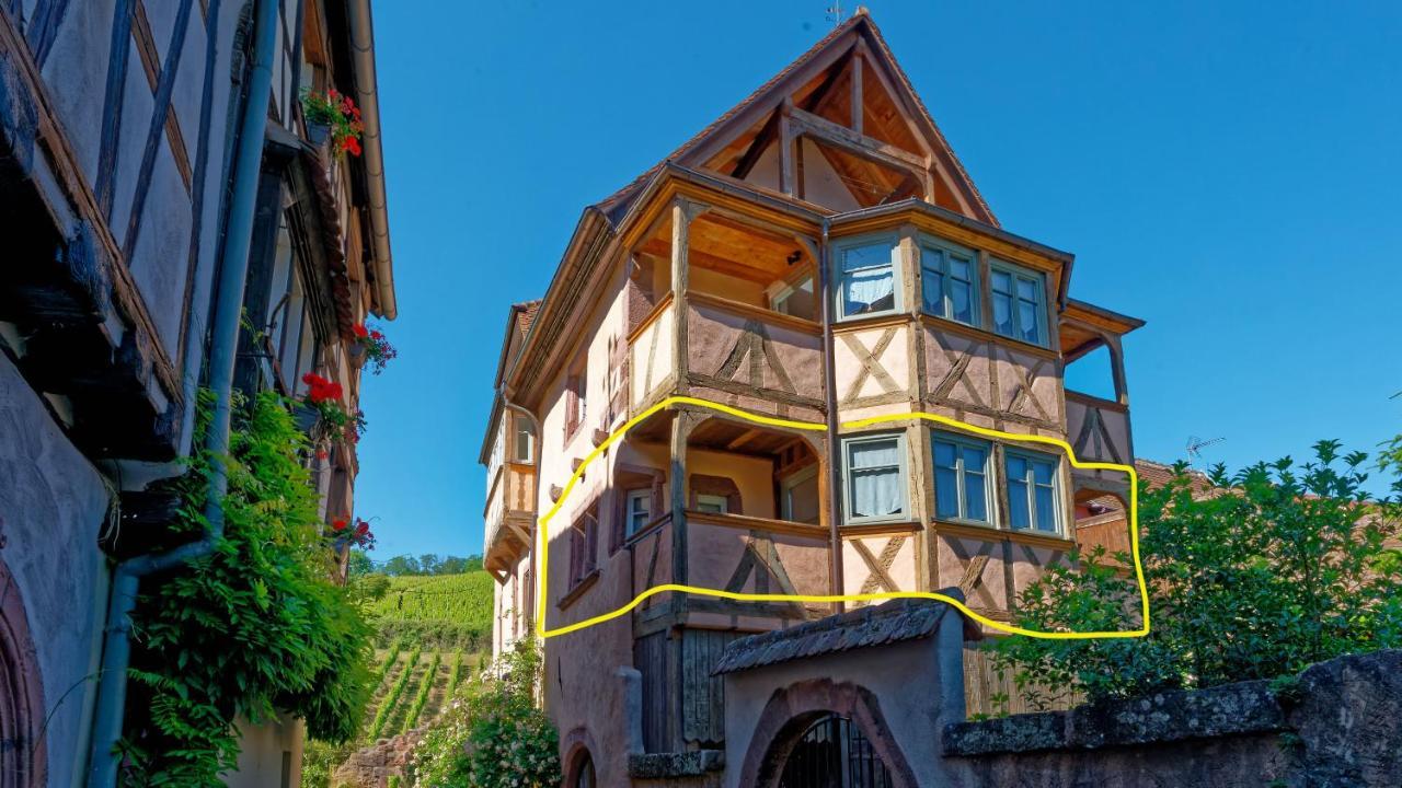 Ferienwohnung Remparts De Riquewihr - Le Petit Loup Exterior foto